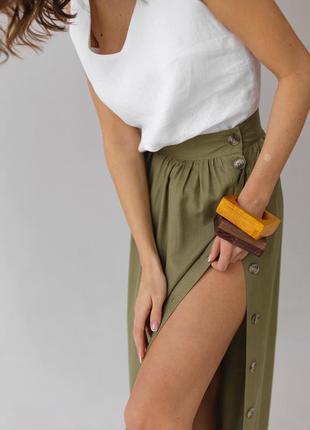 Зелена спідниця