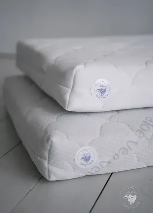 Матрас для детской кроватки baby comfort стеганный 120*60 см1 фото