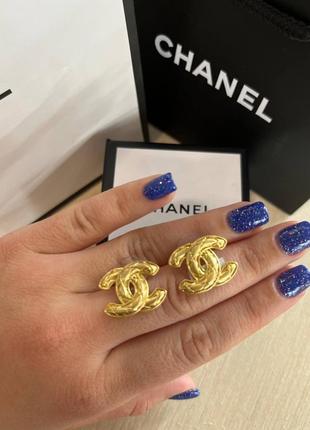 Сережки chanel2 фото