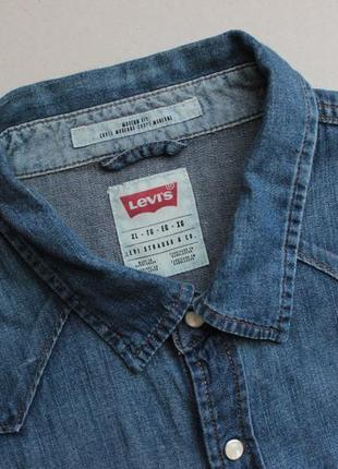 Levi's рубашка джинсовая carhartt tommy hilfiger dickies и wrangler8 фото