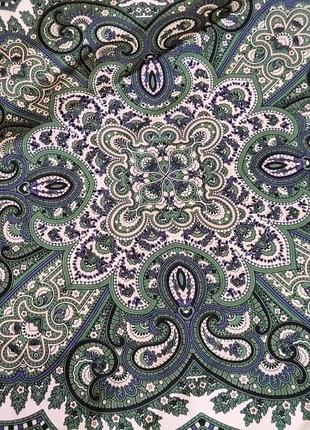 Оригинальный шелковый платок косынка roeckl munchen2 фото