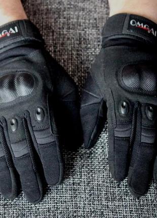 Перчатки мото тактичні хайкінг omgai gloves оригінал м-l