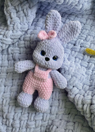 Зайка, плюшевый зайчик, игрушка для мальчика, игрушка для девочки