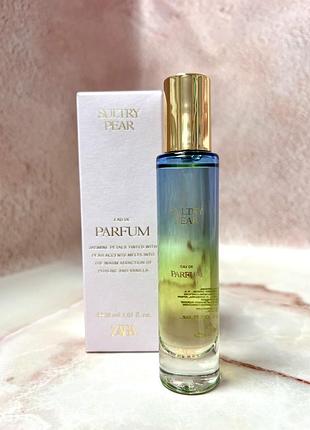 Zara sultry pear 30ml парфуми