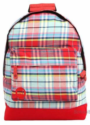 Рюкзак mi-pac premium plaid tartan red