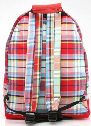 Рюкзак mi-pac premium plaid tartan red2 фото