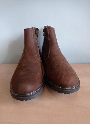 Ботинки зимние кожаные rieker 46р.3 фото