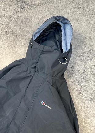 Куртка вітровка вінтажна berghaus gore tex оригінал м-л
