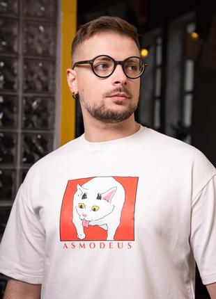 Футболка оверсайз asmodeus. kitek wear