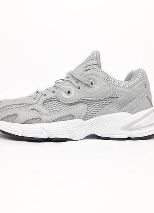 Adidas astir сірі кросівки жіночі весняні літні демісезонні демісезон низькі шкіра адідас сітка топ якість адідас