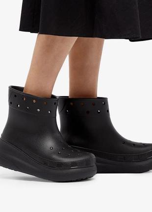 Женские сапоги crocs crush boot, 100% оригинал8 фото