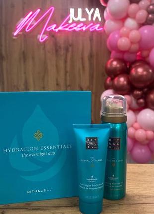 Набір ritualindividual blue avon hydration essentials the overnight duo ( shower gel / body mask )