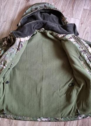 Бушлат військовий мультикам, куртка армійська тактична  зимова камуфляж3 фото