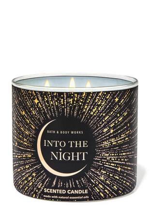 Свічка into the night bath and body works