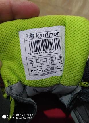 Кожаные водонепроницаемые ботинки karrimor hot rock waterproof10 фото