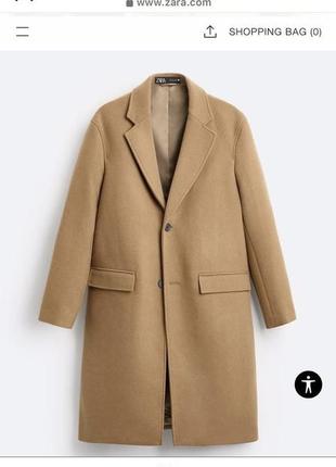 Мужское пальто zara