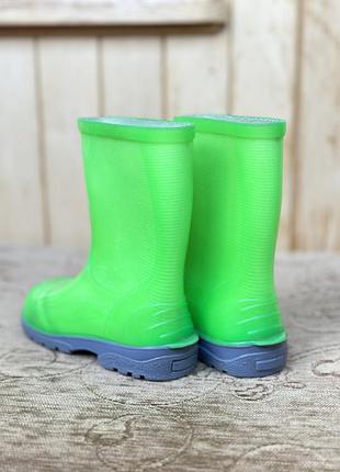 Дитячі гумові чоботи