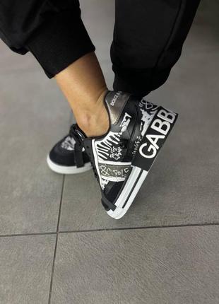 Кеды в стиле dolce&amp;gabbana 3