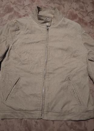 Куртка женская светлая gap размер xs3 фото