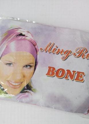 Боне (шапочка) на резинке розовая