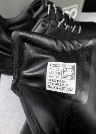 Ecco biom кроссовки мужские кожаные топ качество эко эко эко биом натуральная кожа демисезон низкие демисезонные весенние3 фото