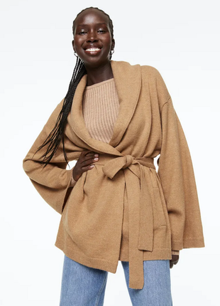 Кардиган h&m с поясом xl (50-52-54)