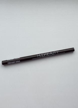 Карандаш для глаз huda beauty cream kohl eye pencil1 фото