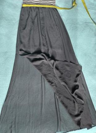 Сарафан з шифоновою юбкою та під'юбником6 фото