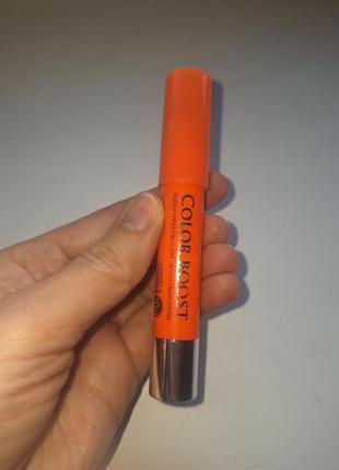 Помада-карандаш для губ bourjois make up color boost no03 orange punch2 фото