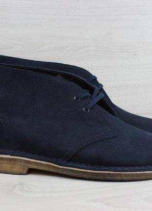 Замшеві жіночі черевики дезерти clarks originals оригінал, розмір 40 (desert boots)