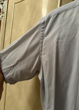 Мужская рубашка (шведка) с коротким рукавом3 фото