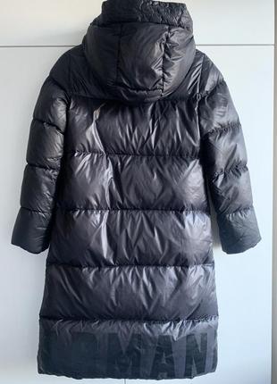 Зимове пальто armani exchange xs - s довгий пуховик2 фото
