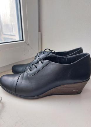 Туфли женские кожа 25,5см 39р
