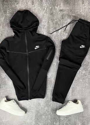 Мужской спортивный трикотажный костюм мужской черный спортивный костюм nike tech fleece