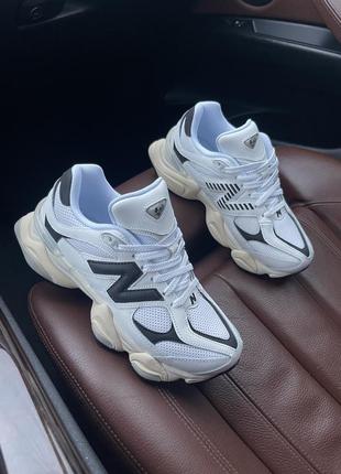 New balance 9060 white black 💭1 фото