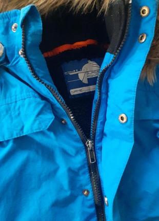 Зимняя курточка парка на меху. с капюшоном mountain3 фото