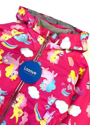 Демісезонна термо куртка lassye для дівчинки 3