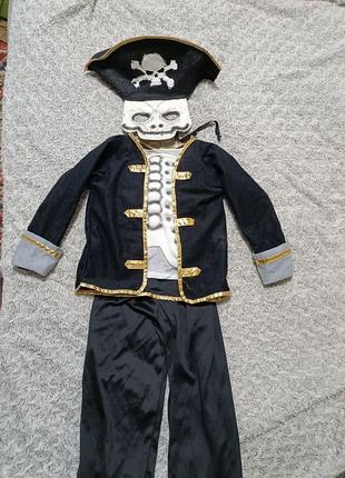 Карнавальный костюм пират капитан 5-6 лет