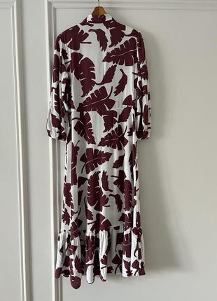 Zara платье с принтом, м8 фото