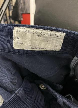 Мужские вельветовые джинсы brunello cucinelli6 фото