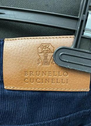 Мужские вельветовые джинсы brunello cucinelli5 фото