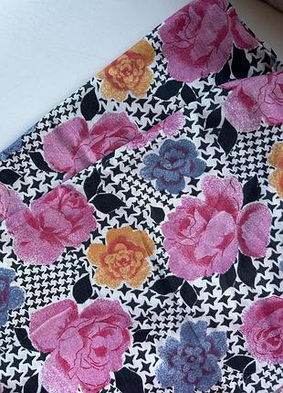 Отрез легкой хлопковой ткани винтаж