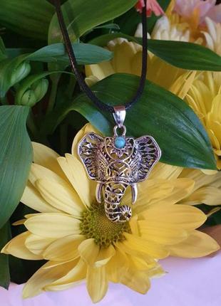 Кулон, подвеска слон2 фото