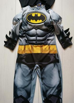 Карнавальный костюм бэтман batman с накидкой4 фото