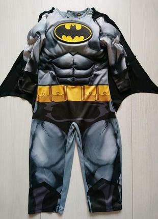 Карнавальный костюм бэтман batman с накидкой9 фото