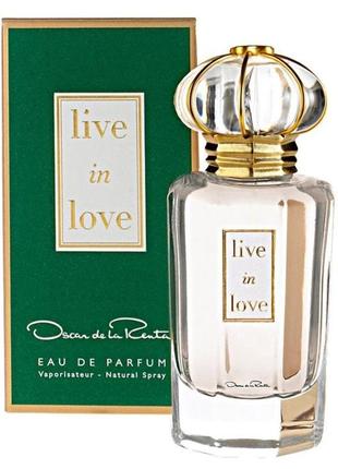 Распив oscar de la renta live in love