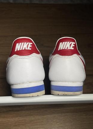 Белые кроссовки nike cortez размер 37 23,5 см (acg ) forest gamp для бега5 фото