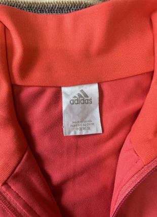 Красная приталенная зепка adidas 418 7