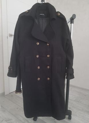 Стильное базовое пальто3 фото