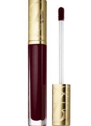 Блиск - лак для губ estee lauder pure color high intensity lip lacquer 10 electric wine тестер1 фото